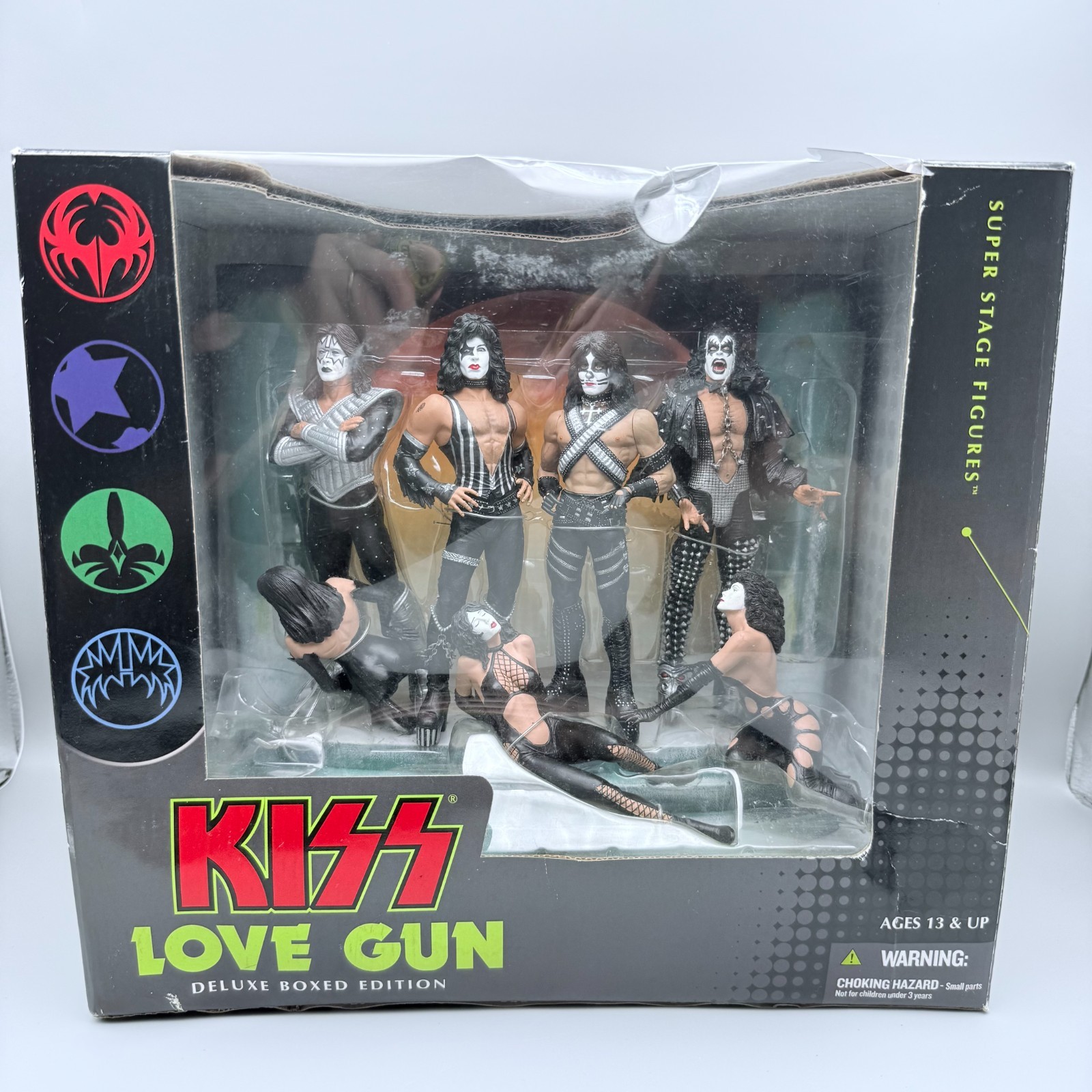 KISS LOVE GUN デラックスボックスエディション フィギュアセット KISS LOVE GUN デラックスボックスエディション フィギュア