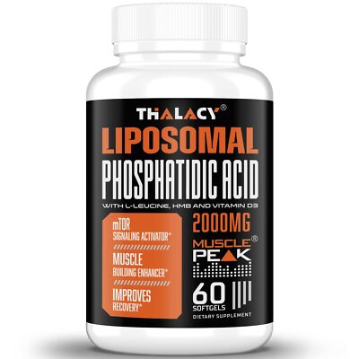 Thalacy 2000mg Liposomal Phosphatidic Acid Muscle Builder PA High Absorption ...