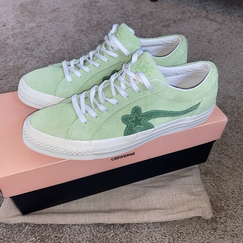 Size 10 - 2018 Converse Golf Le Fleur x One Star Ox Jade