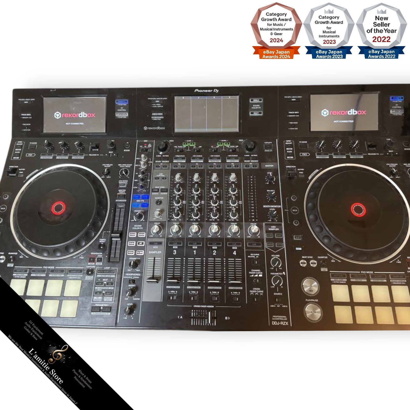 A*o様 DJ 機材　Pioneer DDJ-RZX DDJ-RZX (archived) 4-channel professional DJ controller for