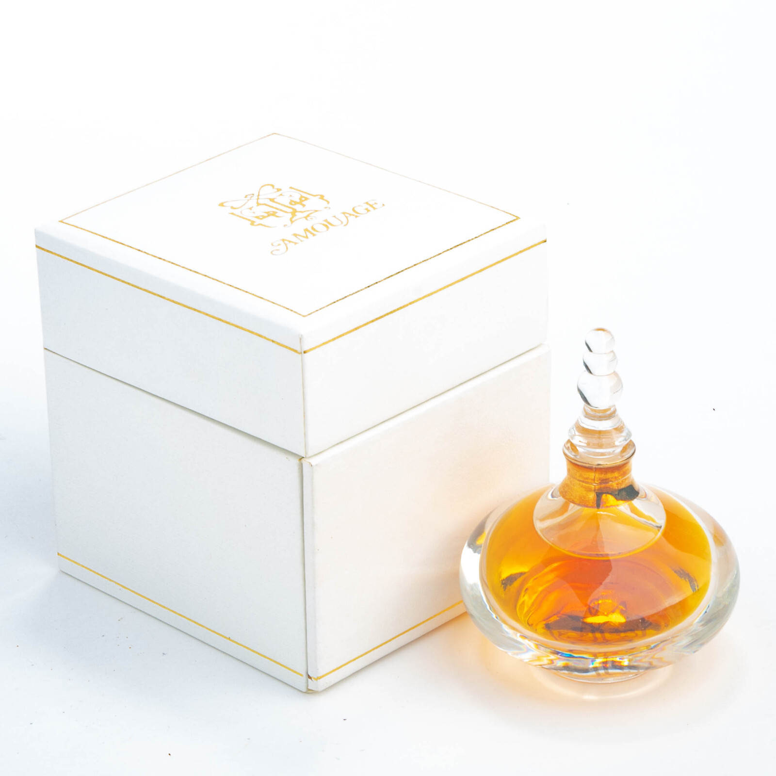 Amouage Hand Polished Crystal Parfum Extrait .25OZ 7.5ml