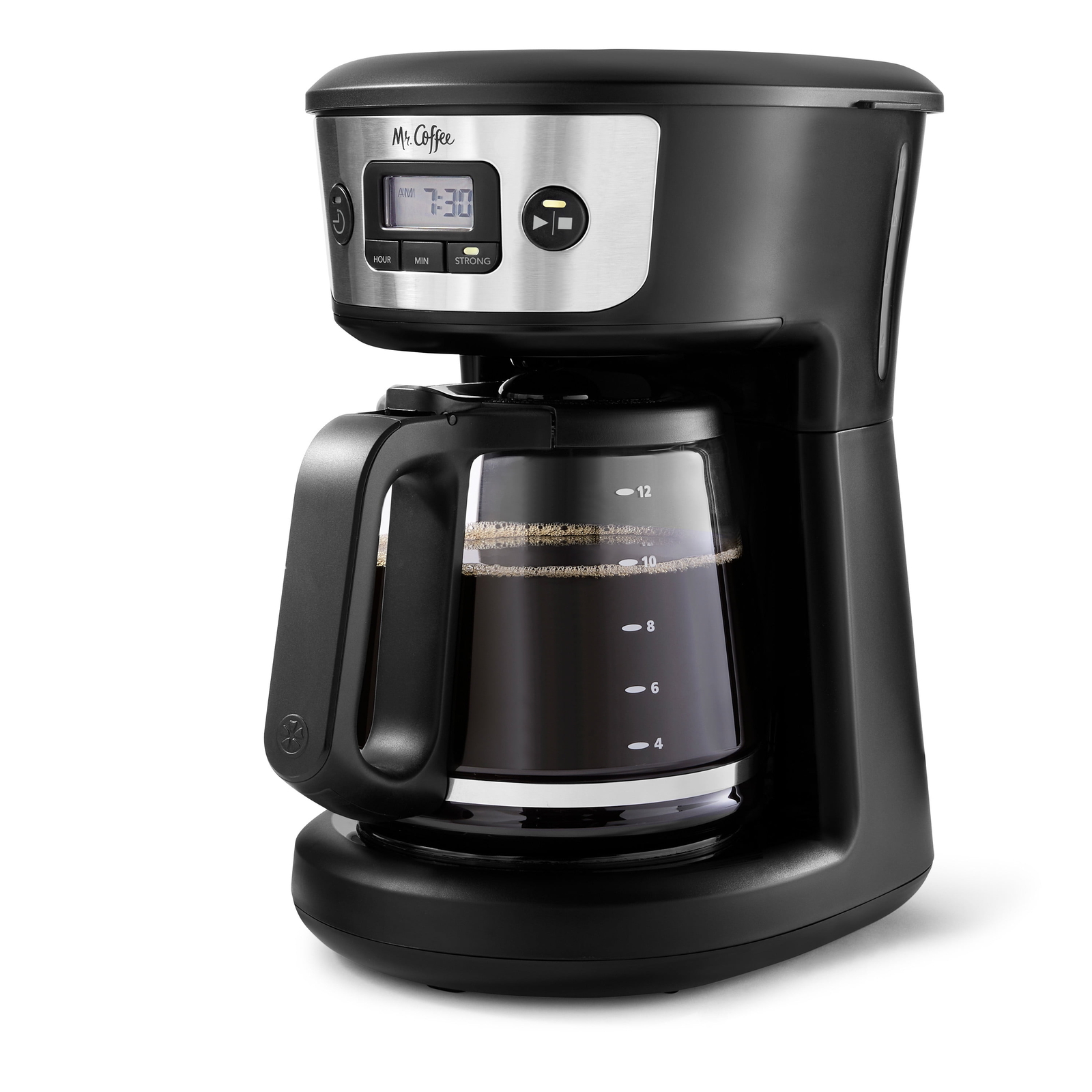 Mr. Coffee&reg; 12-Cup Programmable Coffee Maker with Strong Br