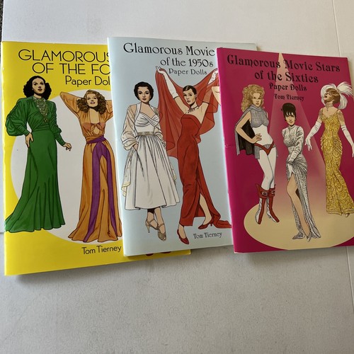 Glamorous Stars of the Forties, 1950s, Sixties Paper Dolls
