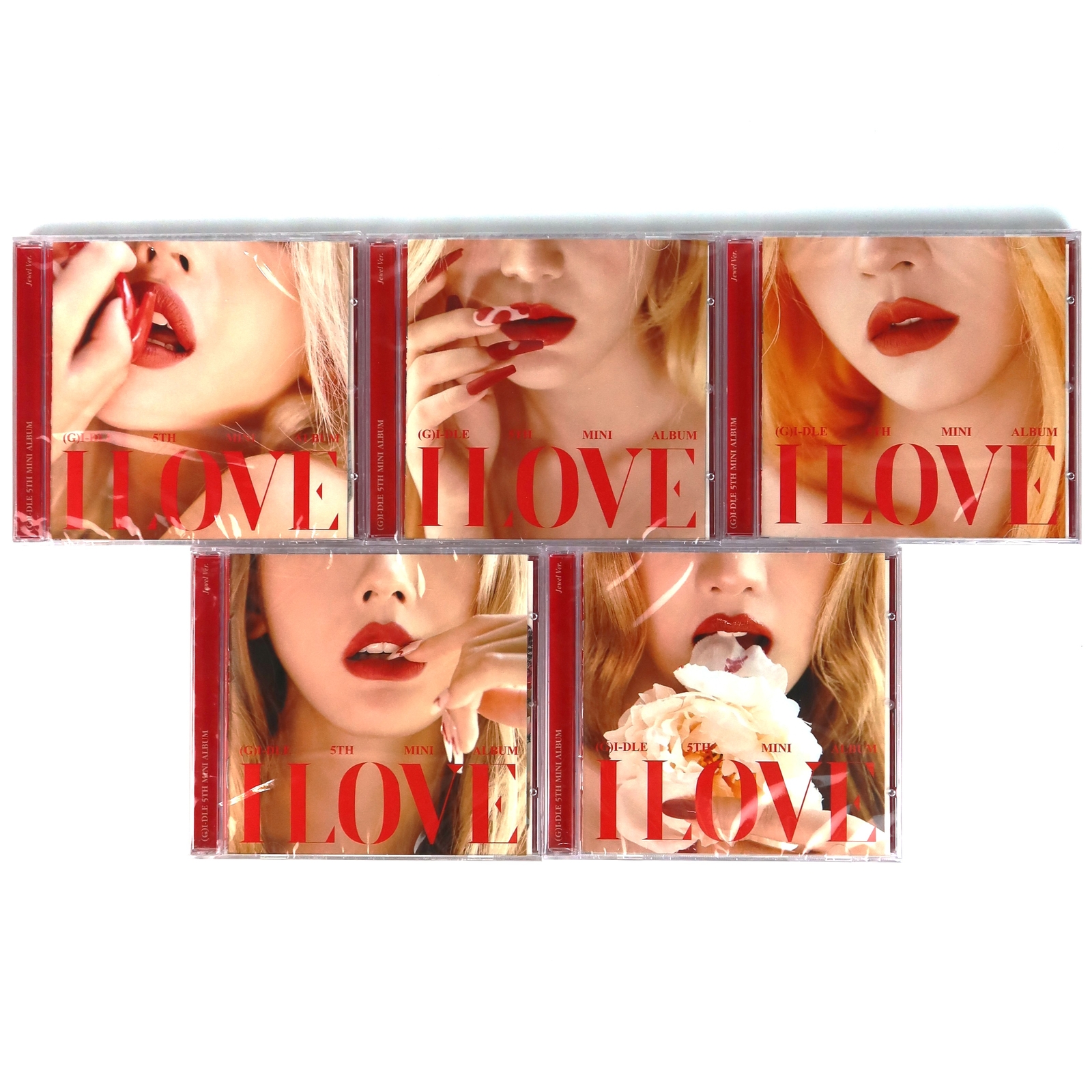 G)I-DLE - I Love [Jewel Ver.] 5th Mini Album CD 5 Member