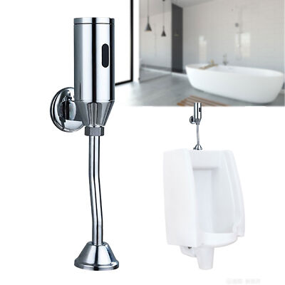 Automatic Urinal Flush Valve Bathroom Toilet Flush Valve Wall Mounted Touchless