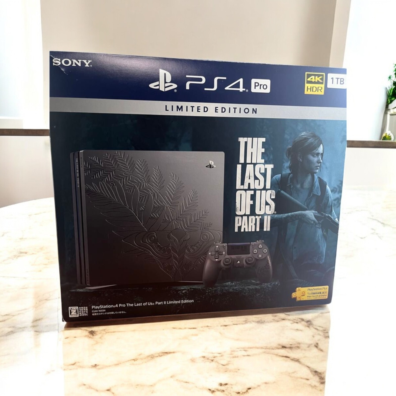 PlayStation4 - 【こあら】PlayStation 4 Pro The Last of Us PS4 The Last Of Us II Limited Edition Pro 1TB Console Box