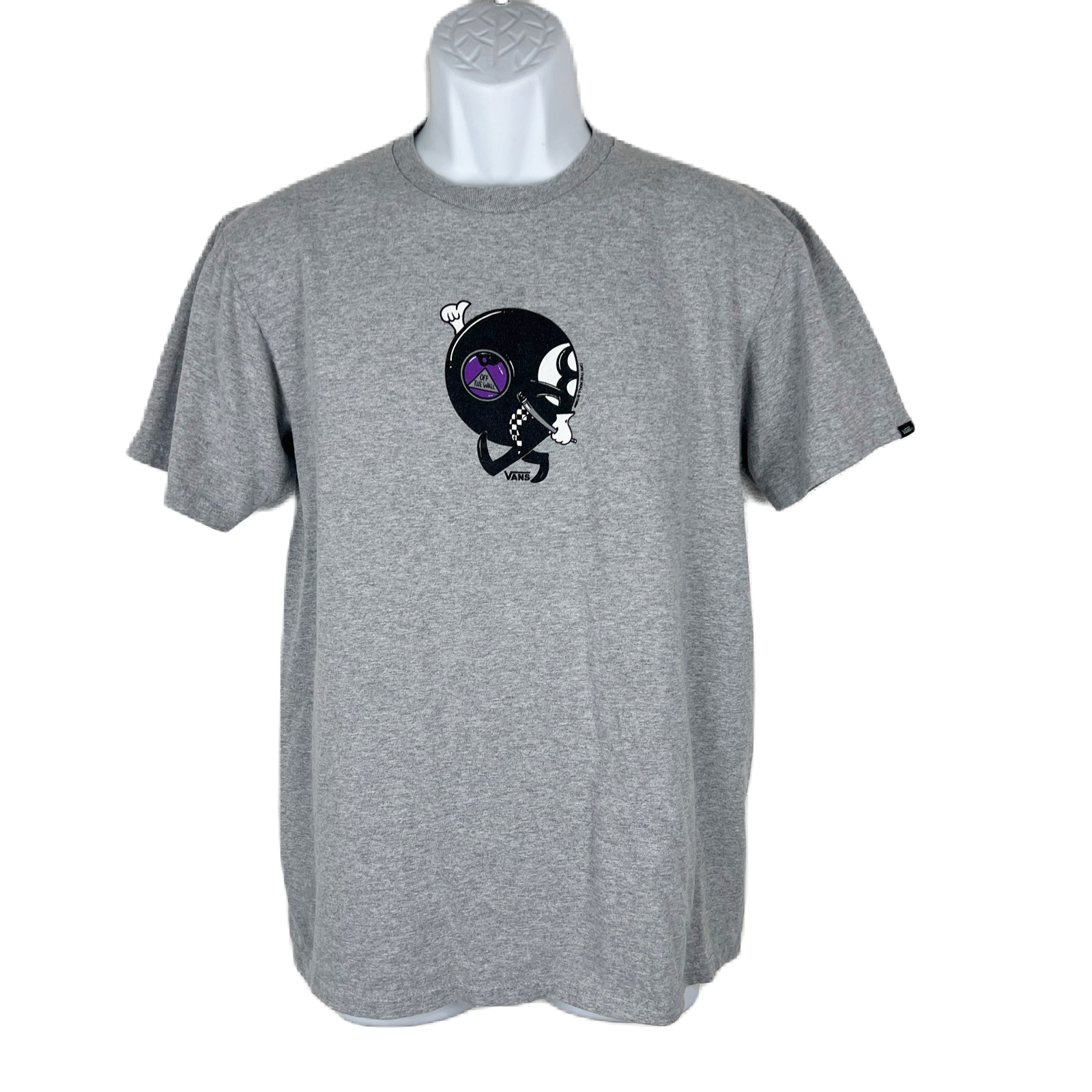 VANS 00's USA製 tee Vans T-Shirt Vans Circle Loose Fit - black (black)