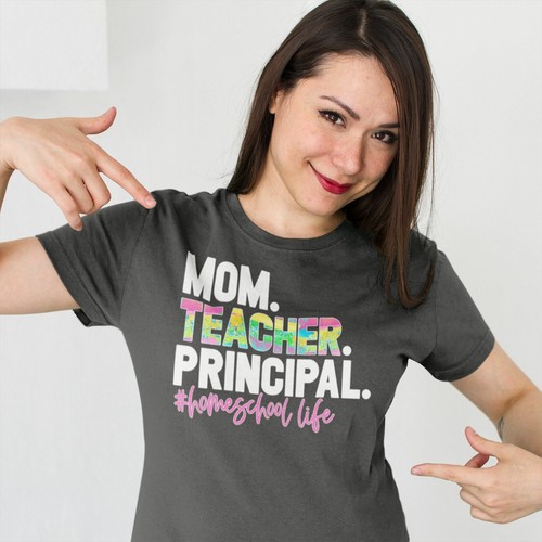 Womens Homeschool Teacher Tshirt Life Of A Homeschool Mom Womens Homeschool Teacher Tshirt Life Of A Homeschool Mom