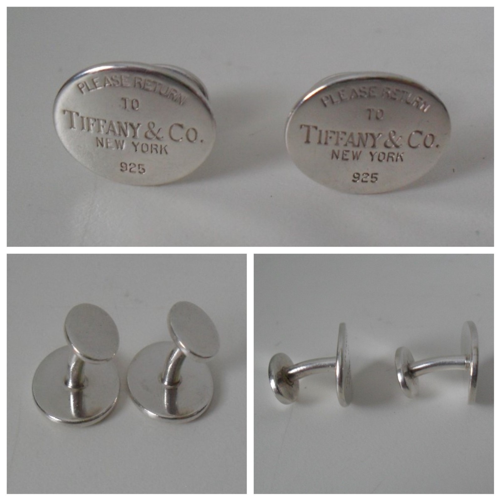 Tiffany & Co. Cufflinks Iconic Signature 