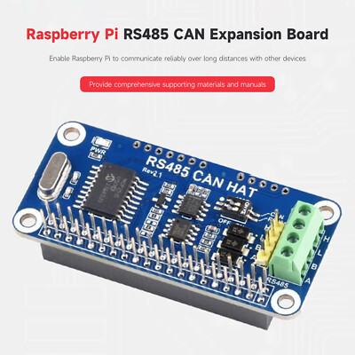 Raspberry Pi RS485 Can UART Communication Module Expansion Board Onboard TVS US