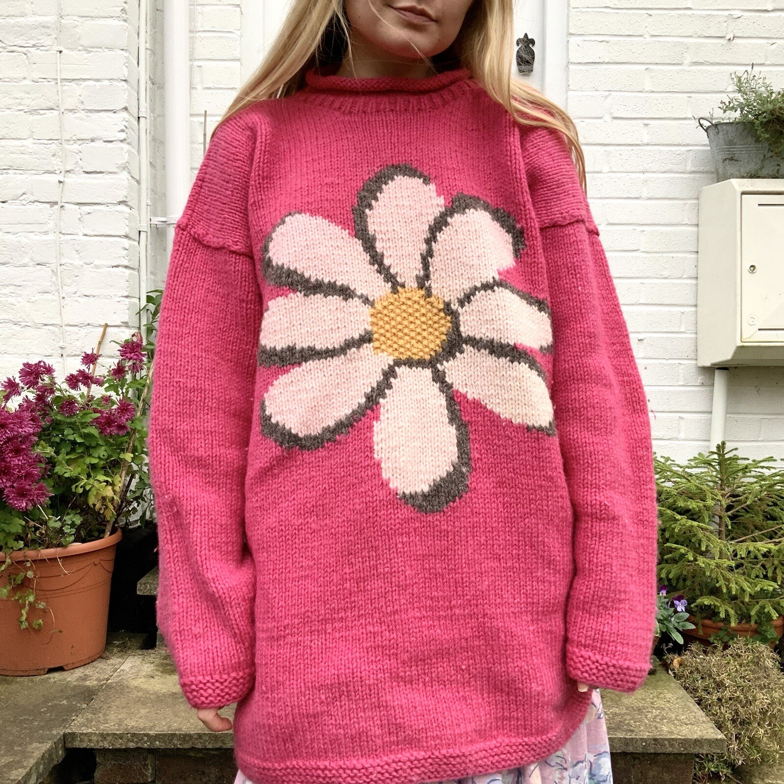 crochet knit cardigan