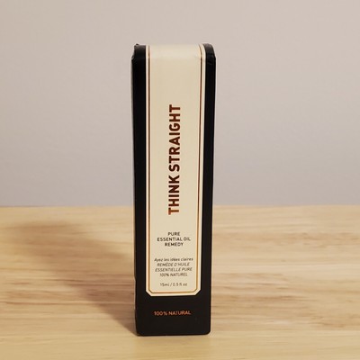 Think Straight Pure Essential Oil Remedy, 15ml NIB