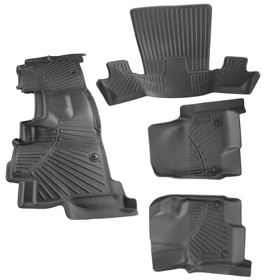 1st Row Floor Mats + 2nd & 3rd Row Floor Mat For Ford Expedition Max TPE 18-24