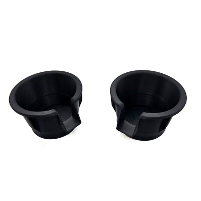 2x Land Rover Discovery 2 Upper Cup Holder Inserts | 99-04 NEW Pair FJI000060PUY