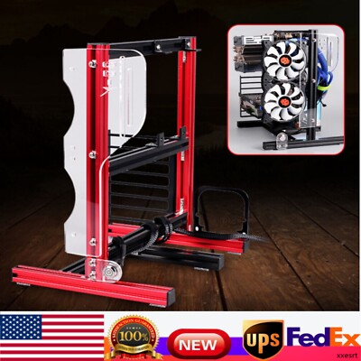 PC ATX ITX MATX Test Bench Open Air Case Motherboard Computer Frame Chassic USA