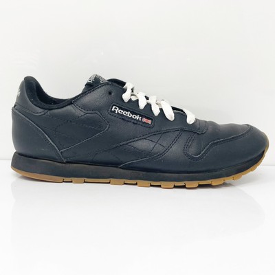 

Reebok Mens Classic V69623 Черная повседневная обувь Кроссовки Размер 7, Черный, Classic
