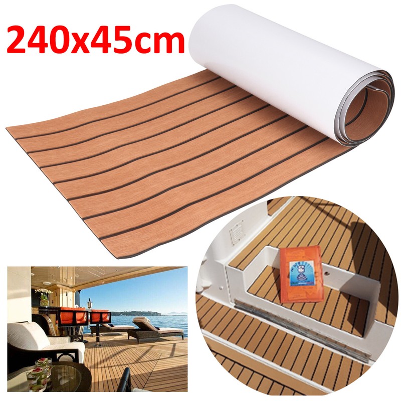 EVA Schaum Boot Yacht Bodenbelag Matte Teak Deck Teppich Teak Selbstklebend Pads