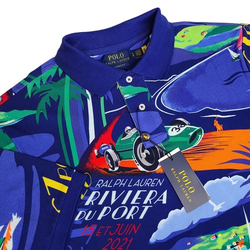 Polo Ralph Lauren Mens Large XL Classic Fit Riviera duPort