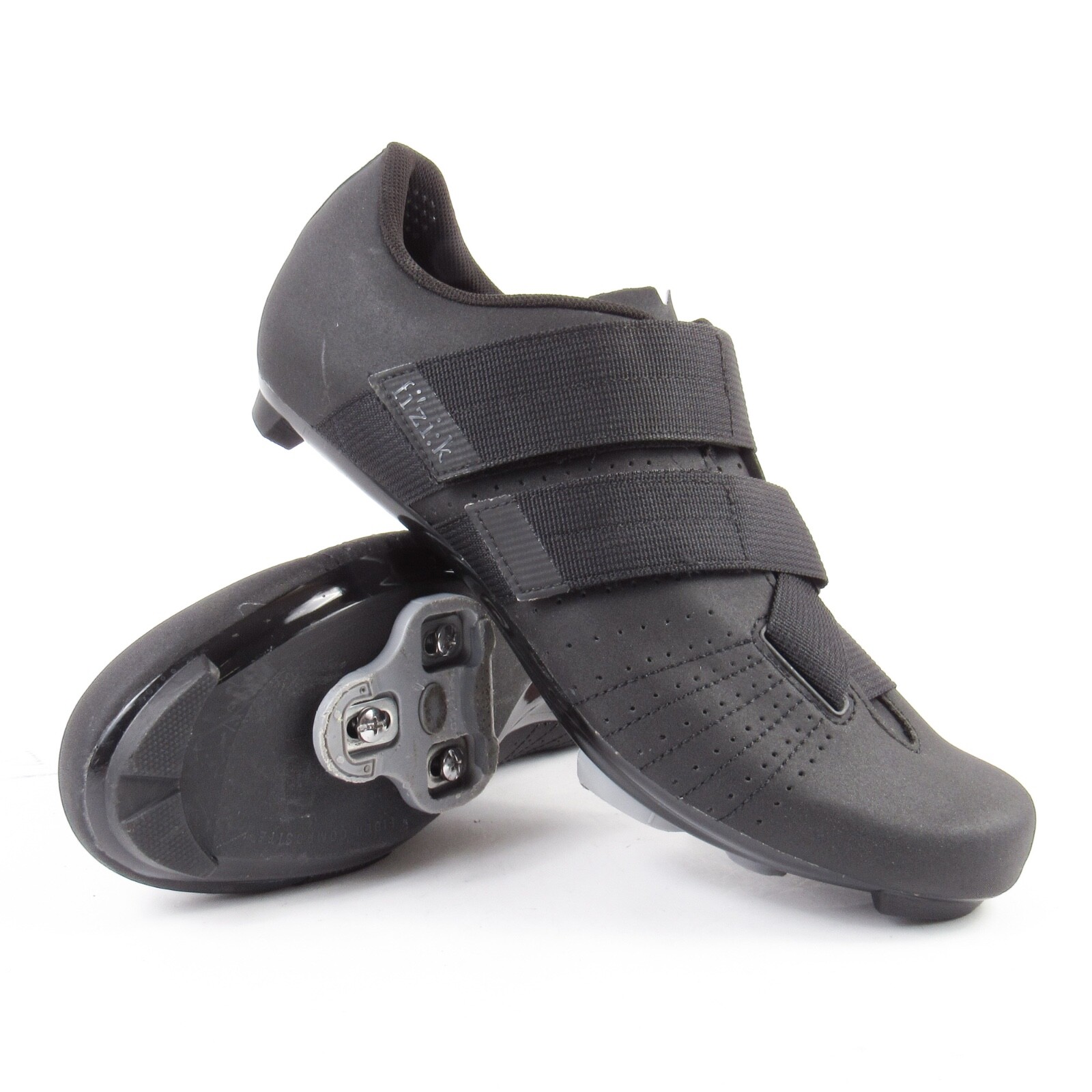 Fi'zi:k Tempo R5 Powerstrap Cycling Bike Shoes Black Size 44