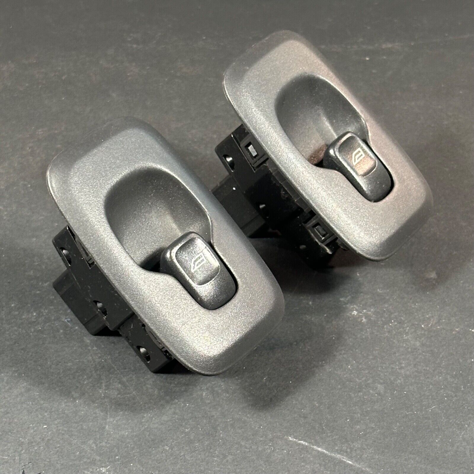 Volvo Rear Passenger Window Switch - 30658696 - Black/Grey - S60 V70 XC70 XC90 Volvo Rear Passenger Window Switch - 30658696 - Black/Grey - S60 V70 XC70 XC90