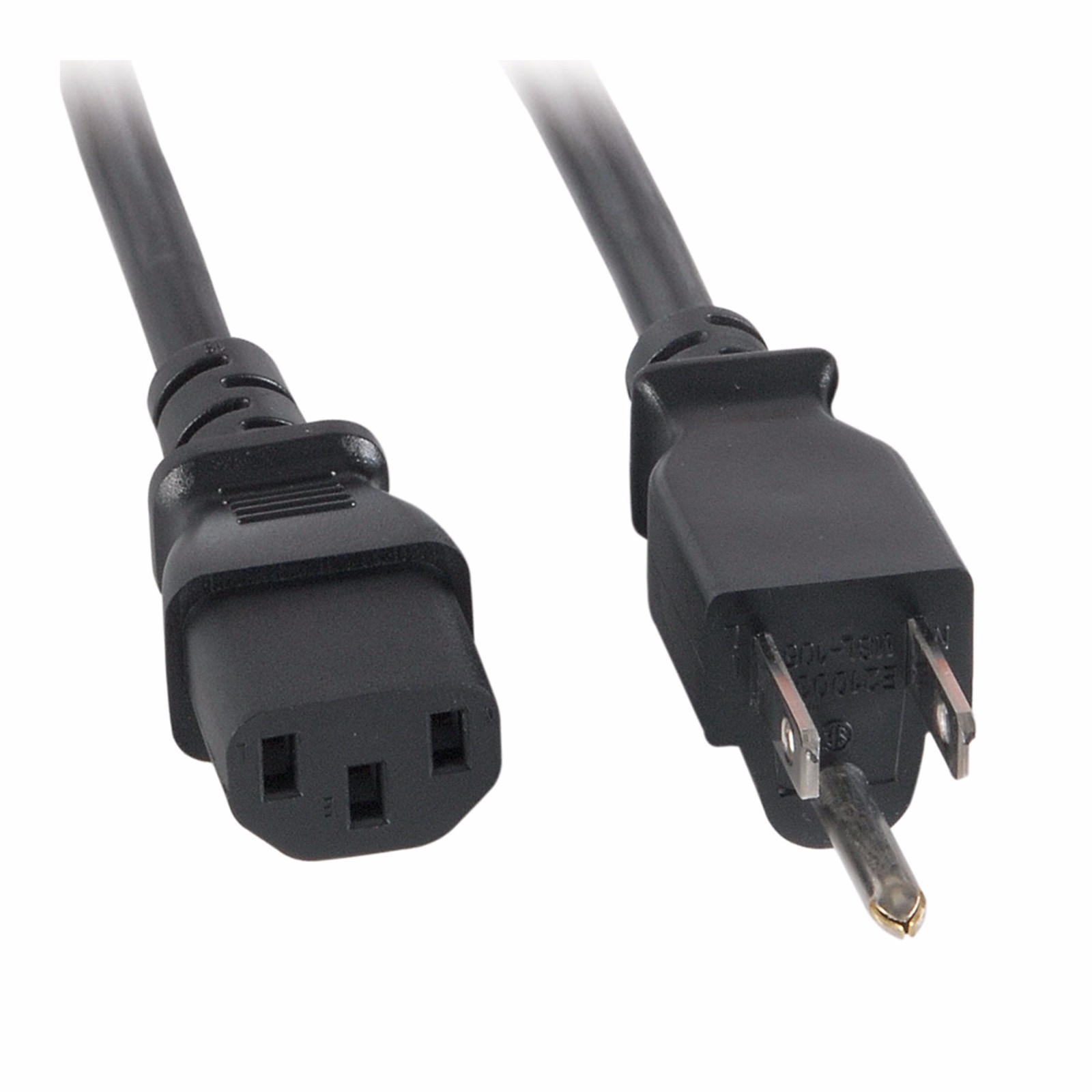 IEC 6 ft. Power Cord Black 14/3 844632099519 eBay