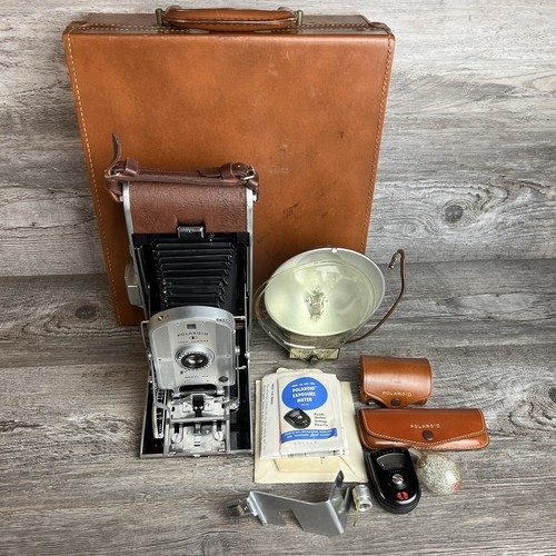 【本革ケースとフラッシュバー付】POLAROIDSX-70LANDCAMERA POLAROID ポラロイド SX-70 LAND CAMERA 動作未確認 レザー