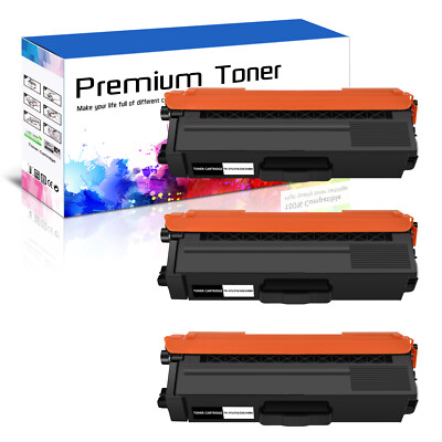 3PK Black TN315BK Toner Cartridge Compatible for Brother DCP-9055CDN DCP-9270CDN