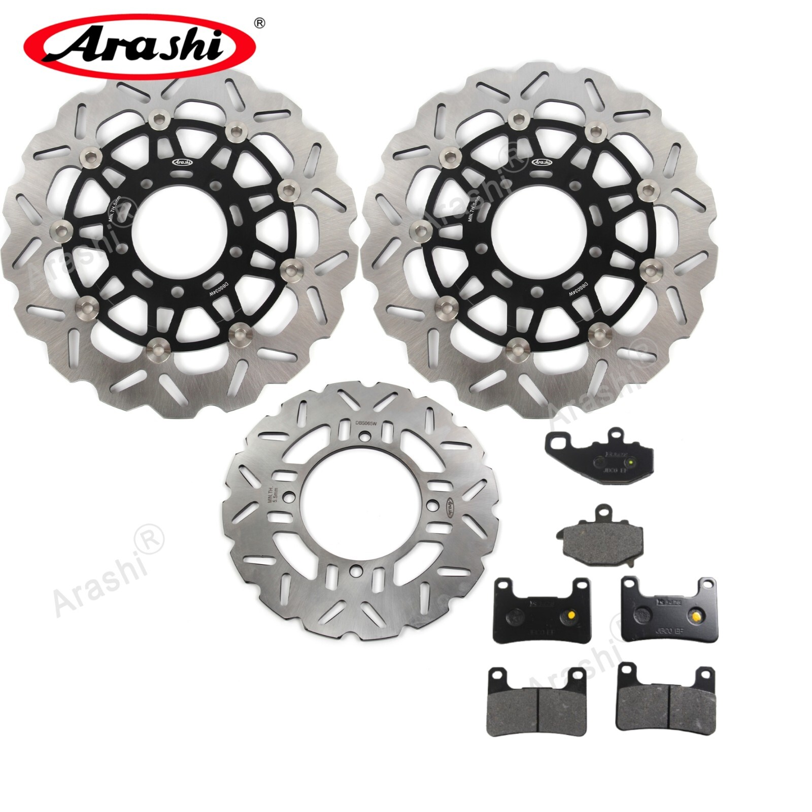 い Amazon.com: 1 Pair Rear Brake Pads Compatible with Kawasaki