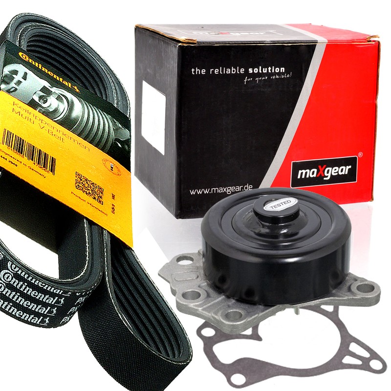 Conti 6pk1210 Keilrippenriemen + Wapu FÃ¼R C1 Peugeot 107 Aygo Yaris 1.0 Toyota