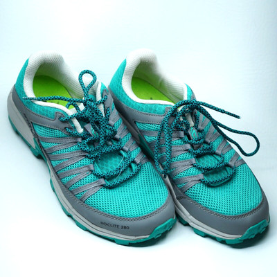 Inov-8 Roclite 280 Trail Running Men's 5.5 Women's 7 Teal/Gray Sneakers Shoes