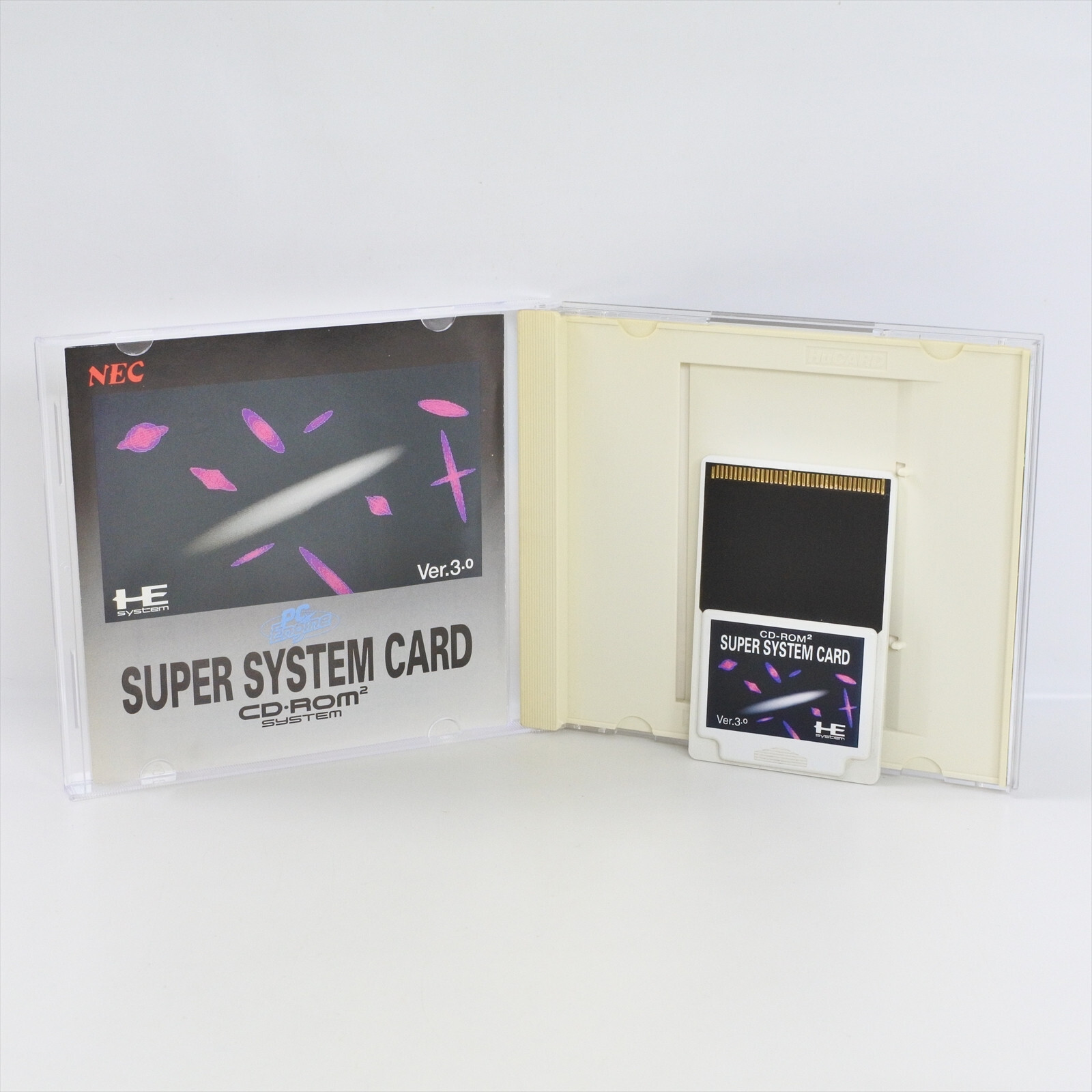 PC Engine HE SYSTEM 専用カード SUPER SYSTEM CARD Ver.3.0 PC Engine CD 7387 pe | eBay