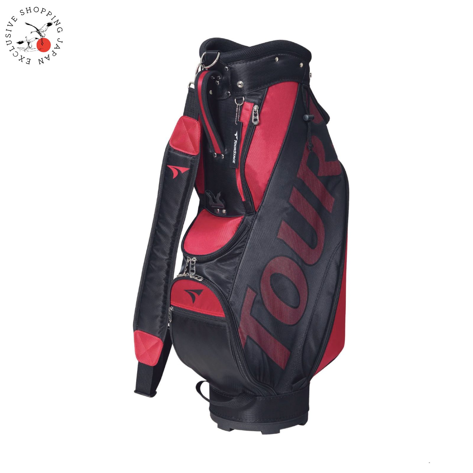 6 Division Bridgestone TourStage Carry Cart Tour Golf Clubs Bag 6 Division Bridgestone TourStage Carry Cart Tour Golf Clubs Bag