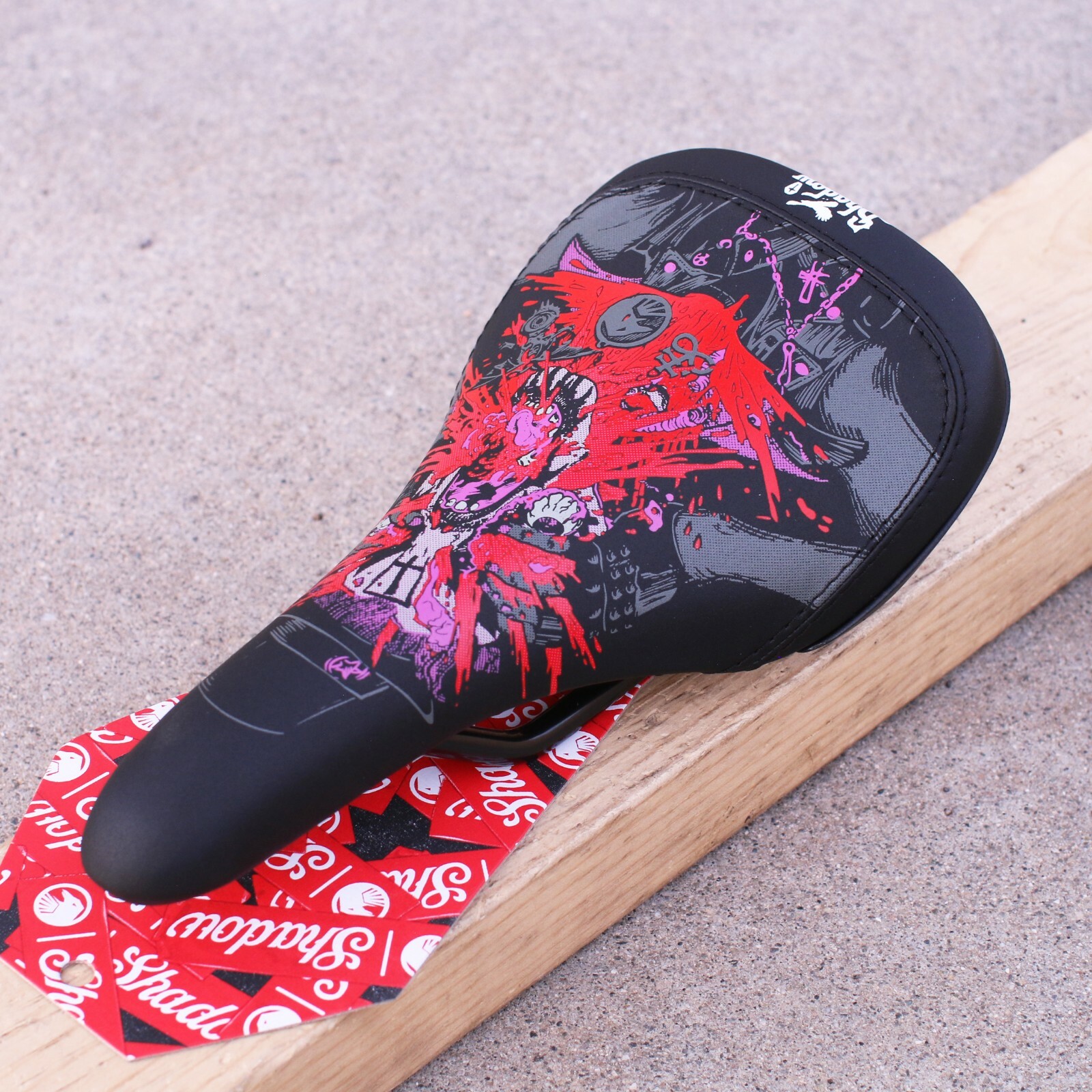 SHADOW BMX BIKE PENUMBRA TREY JONES RAILED SEAT | eBay