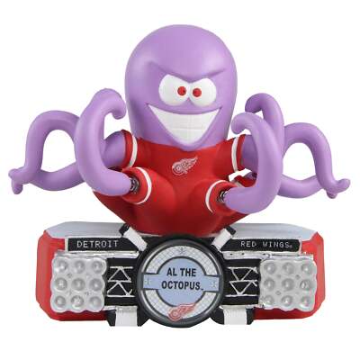Al the Octopus Detroit Red Wings Stadium Lights Bobblehead NHL Hockey