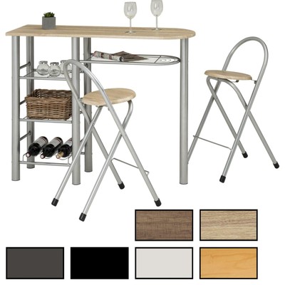 B H T 1 X 105 X 60 Cm Verchromtes Metallgestell Bartisch Stehtisch Kuchentheke Beistelltisch Buromobel Beleuchtung Buromobel