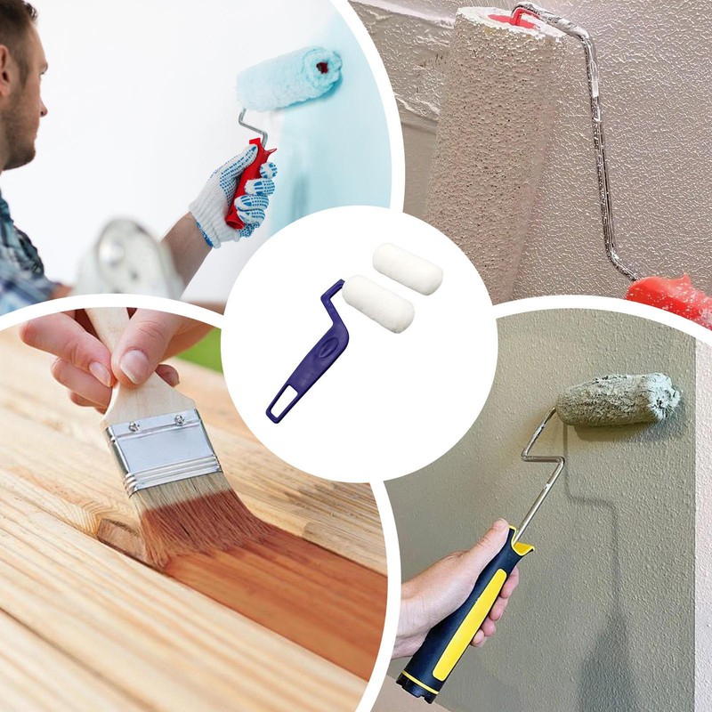Small Paint Roller Wall Painting Tool Multifunctional Paint Roller ...