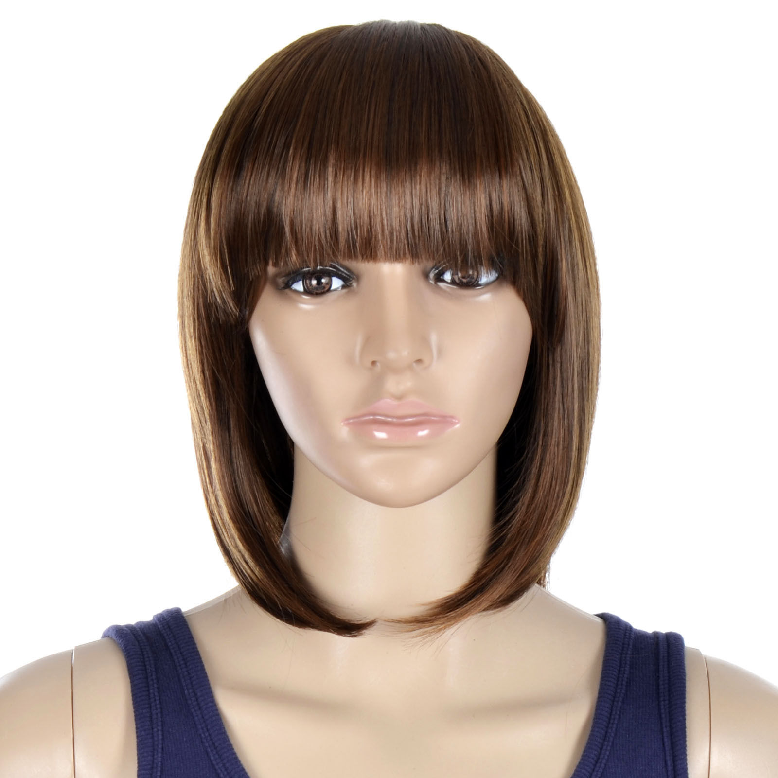 Bun Straight Wigs & Hairpieces