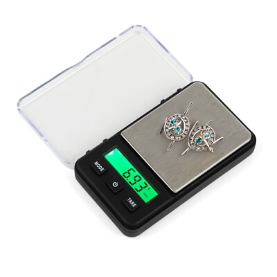 Mini pocket scale 0.01gX200-500g for Jewelry, Food and herb scale