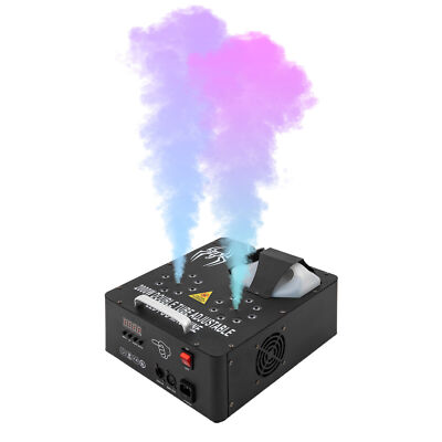 2000W Stage Haze Machine 16 RGB LED Fog Smoke Machine DMX DJ Smoke Hazer Effect