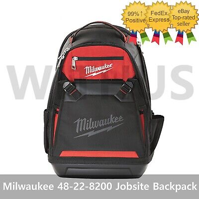 Milwaukee 48-22-8200 Jobsite Backpack 35 pockets for Tools Laptop sleeve holds