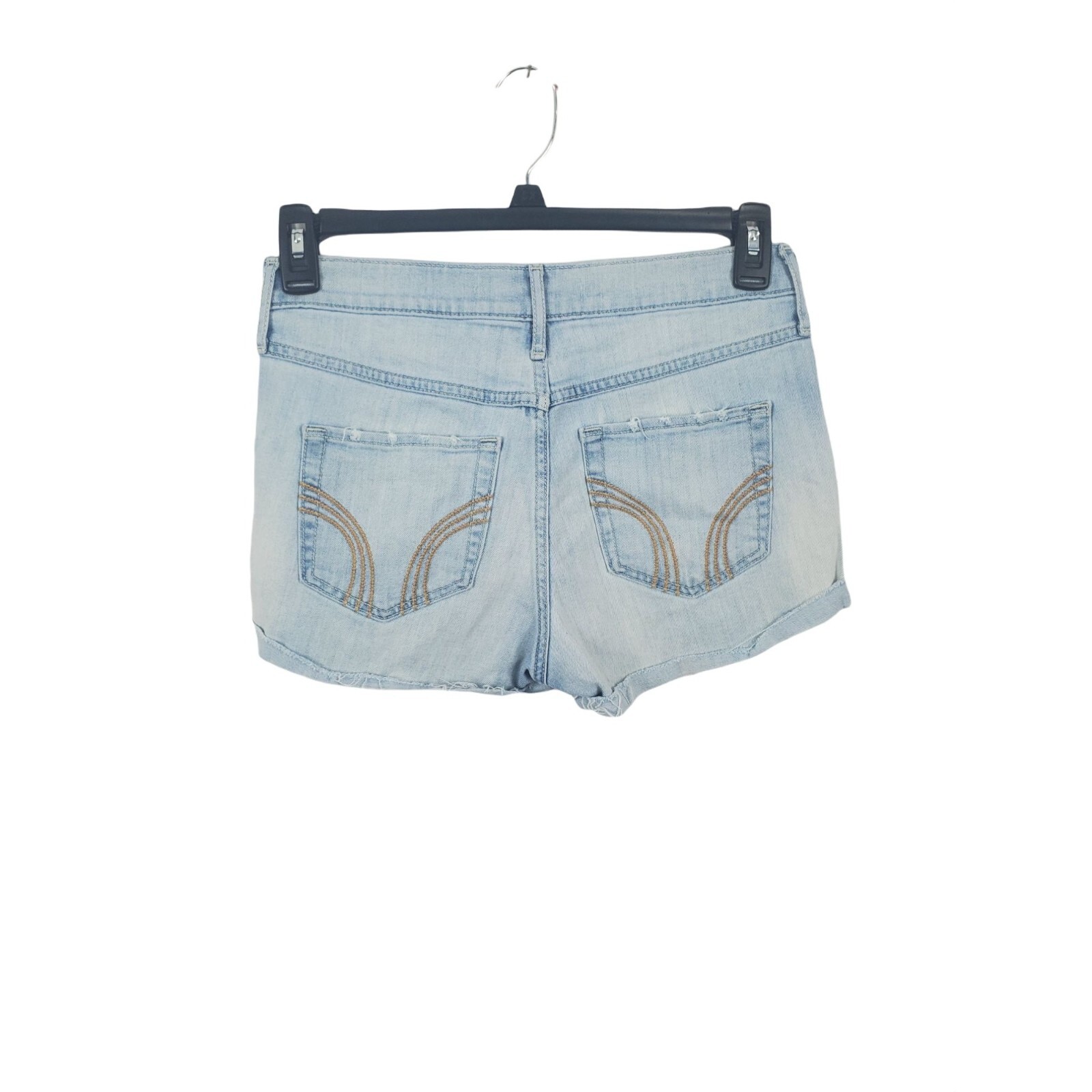Hollister Shorts 7/28 Womens Short Short High Rise Cuffed