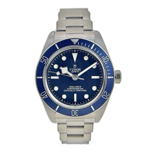 Pre-owned Tudor 2024  Black Bay Steel Blue Dial 39mm Automatic Men's Watch 79030b