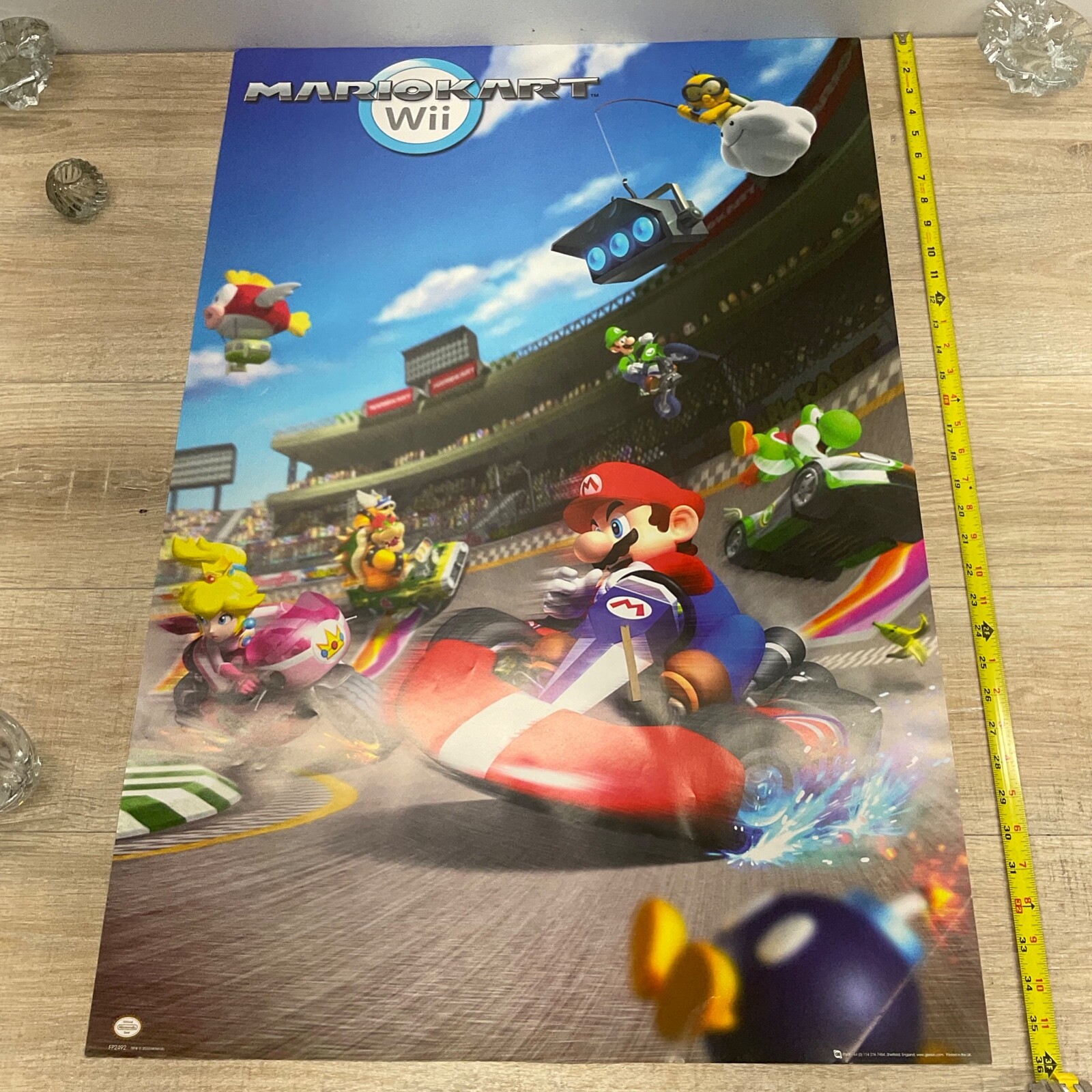 非売品マリオカート Wii 任天堂 ニンテンドー B2 サイズ ポスター