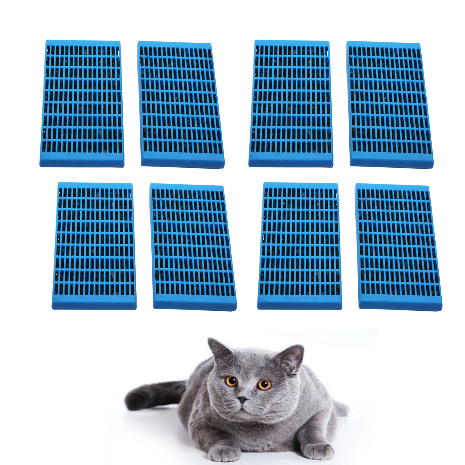 8 x 4YourHome Water Purification Filter Cartridges for Cat Mate