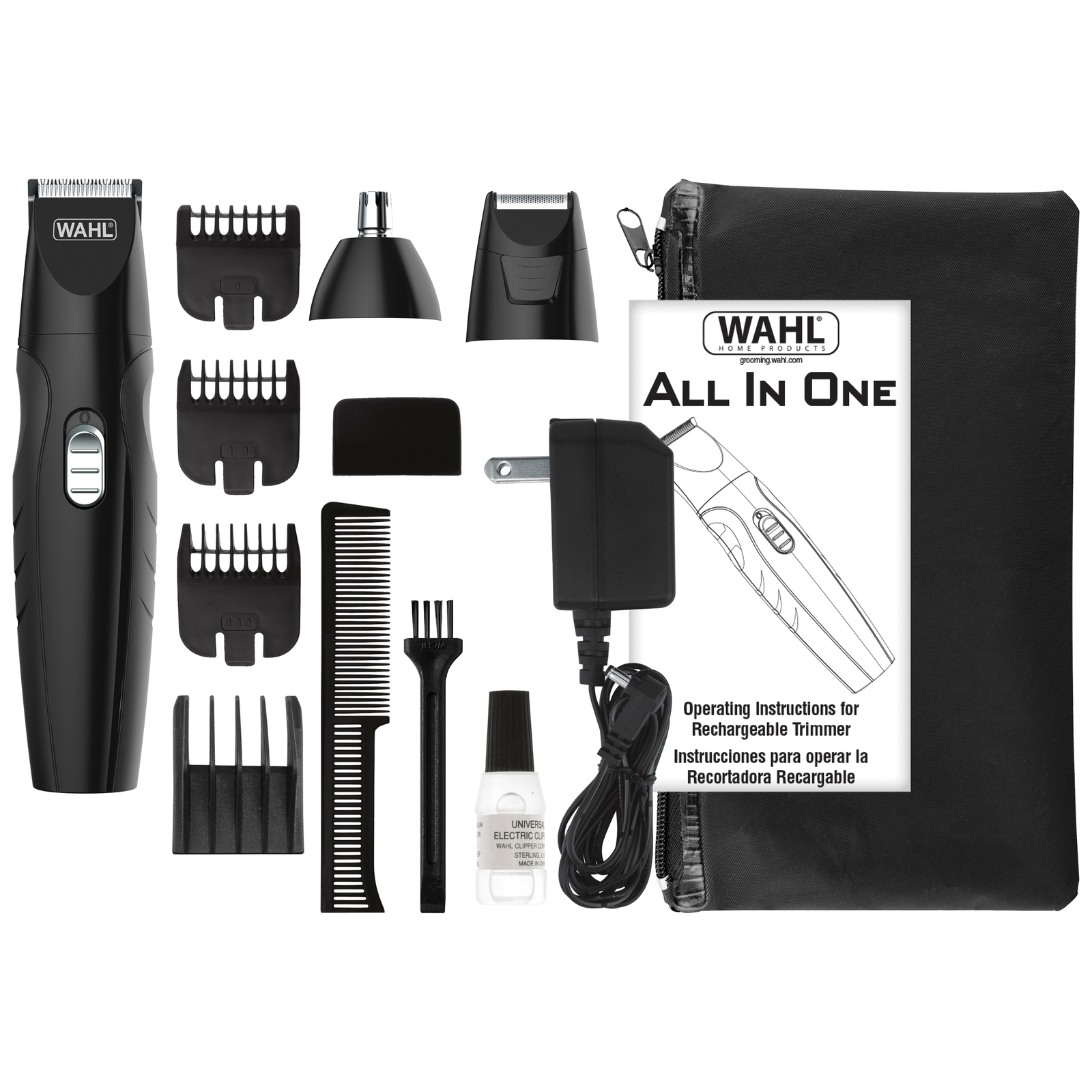 Wahl All-In-One Rechargeable Wireless Trimmer /Grooming Kit - Model 9685-200W