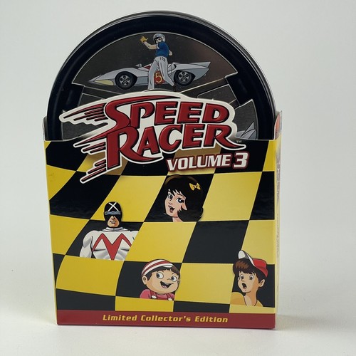 Speed Racer Vol 3 Embossed Tin Case Limited Collectors