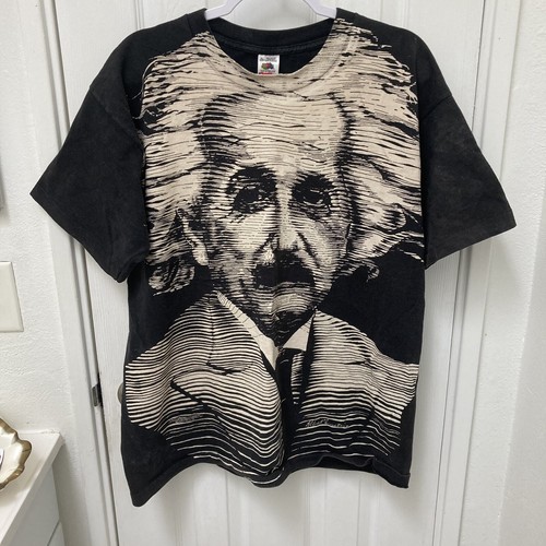 Single Stitch Vintage Albert Einstein T Shirt Size XL | eBay
