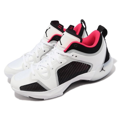 

Мужские баскетбольные кроссовки Nike Air Jordan XXXVII Low PF 37 White Black Siren Red DQ4123-100, Белый, Air Jordan Xxxvii Low Pf
