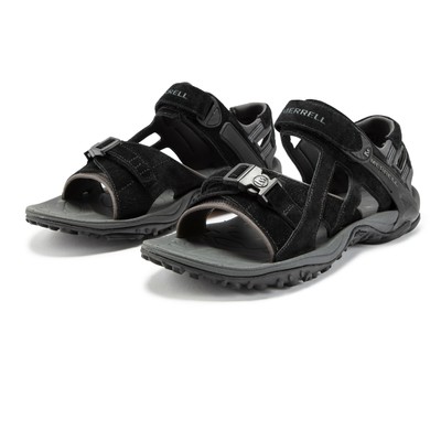 MERRELL MERRELL MENS KAHUNA III WALKING SHOES SANDALS BLACK SPORTS OUTDOORS BREATHABLE