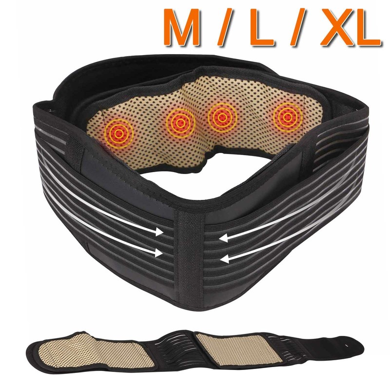 Magnetisch Therapie Rücken Bandage Rückengürtel Lendenwirbelsäule Rückenstütze